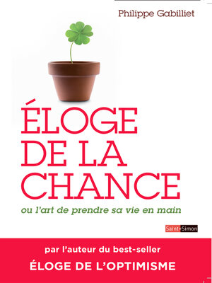 cover image of Éloge de la chance